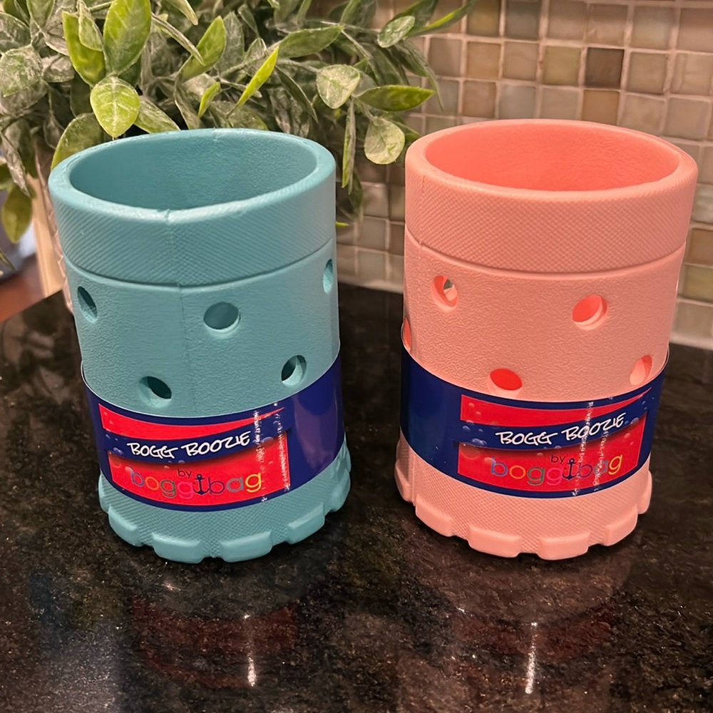 Bogg Boozie Koozie NEW - Quantity 2 - Pink and Blue